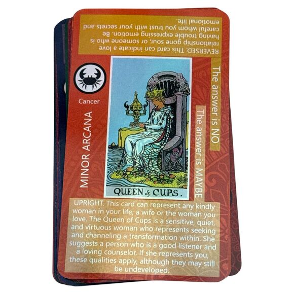 Starter Tarot Deck George Bennett Beginner Cards USGS Opened Never Used - Picture 5 of 8